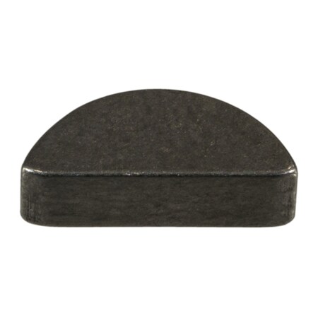 Midwest Fastener Woodruff Key, 4 x 5 mm Key Size, Steel Zinc, 5 PK 32326